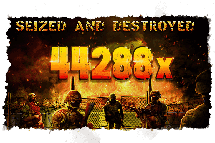 Seized and Destroyed image